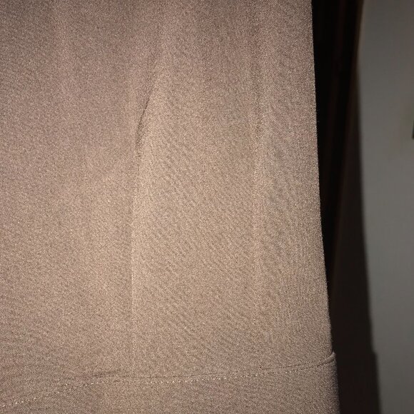 Ninety Woman dress pants in chocolate brown, size 20, zipper/button front. - Picture 3 of 10